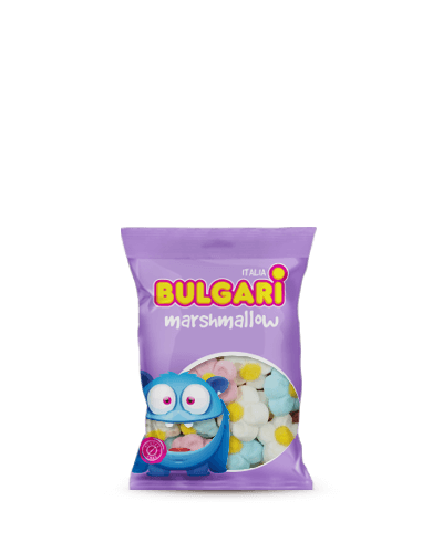 Bulgari Agostino Marshmallow - small bag with daisy mix