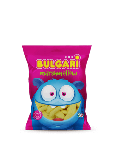 Bulgari Agostino Marshmallows - medium bag with bananas