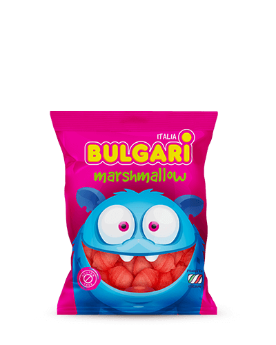 Bulgari Agostino Marshmallows - medium bag with mini strawberries