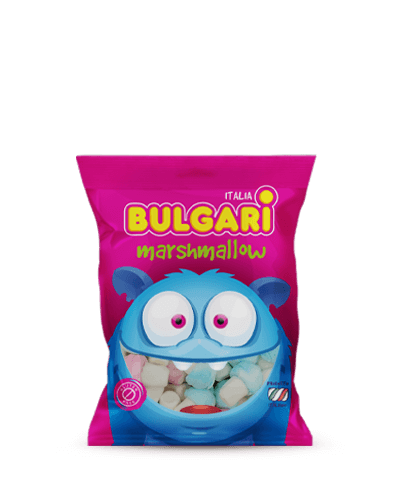 Bulgari Agostino Marshmallows - medium bag with mini mushrooms