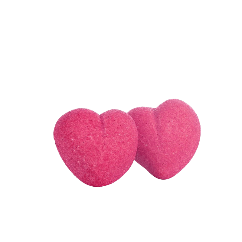 Bulgari Agostino Marshmallow - pink 3D hearts
