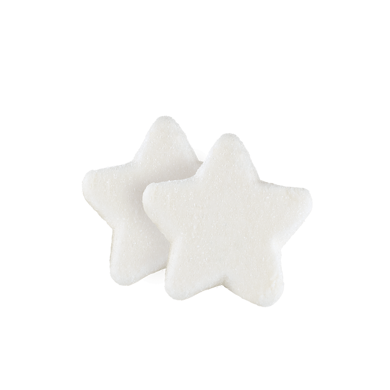 Bulgari Agostino Marshmallow - 3D white stars