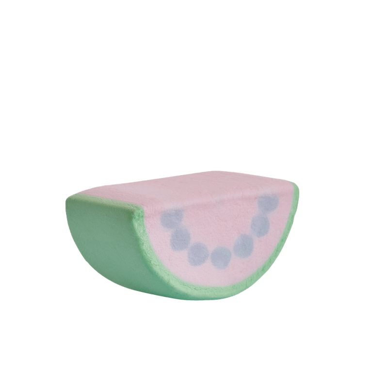 Bulgari Agostino Marshmallow - extruded 3D watermelon slice