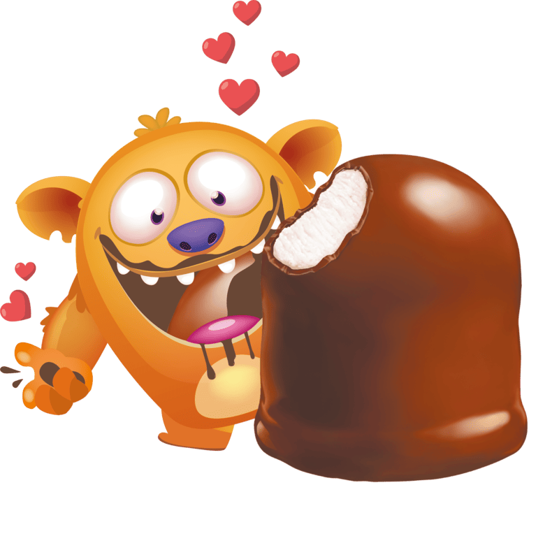 Bulgarino - meringue and chocolate treat by Bulgari Agostino