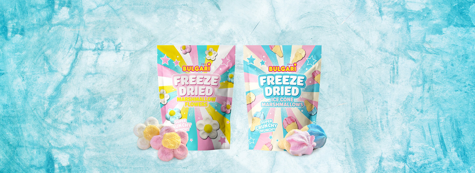 Freeze Dried marshmallow Bags - Bulgari Agostino