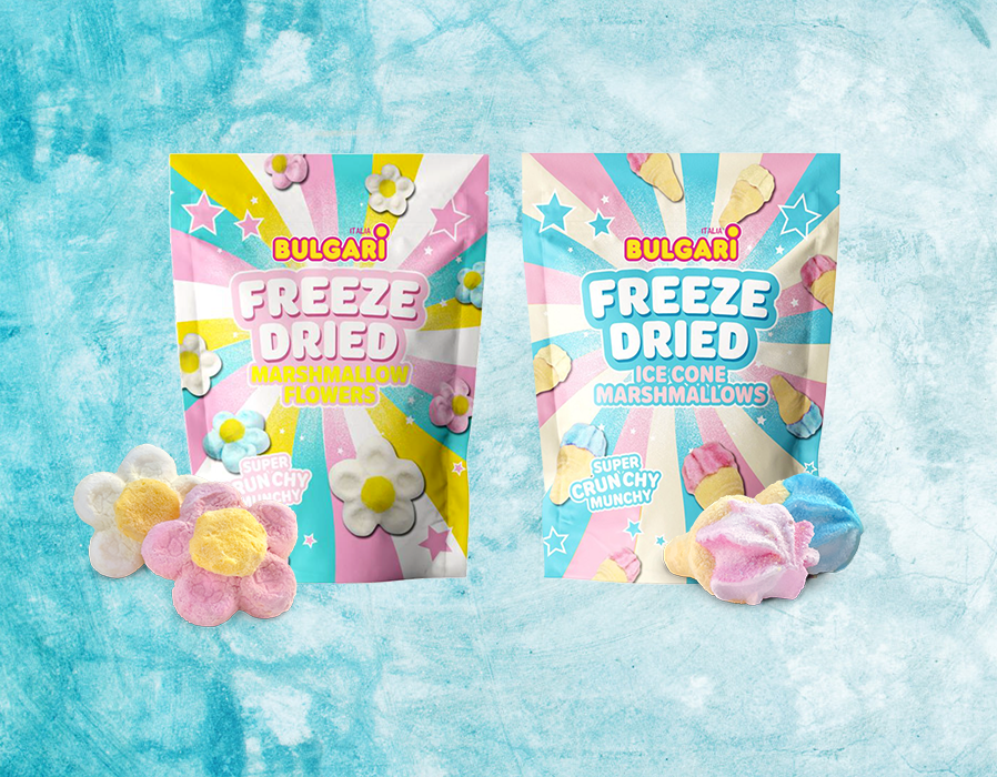 Buste Freeze Dried marshmallow - Bulgari Agostino